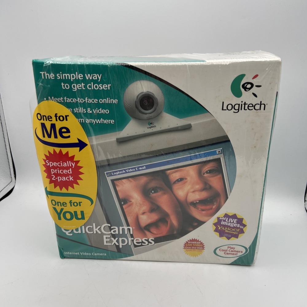 LOGITECH QUICKCAM EXPRESS USB CORD NEW 2 Pack‎ 2000